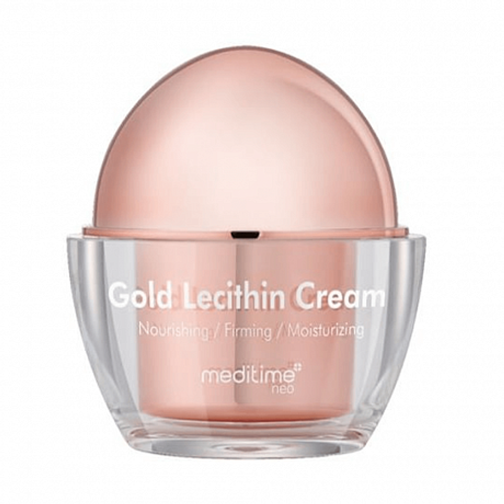 Meditime Gold Lecithin Cream, 50g - Омолаживающий лифтинг-крем с лецитином и золотом