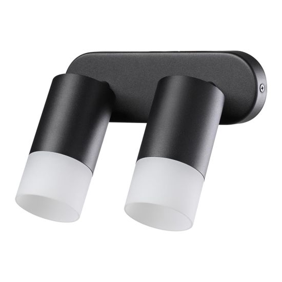 370737 OVER NT21 421 черный Светильник накладной IP20 GU10 9W 235V FLAX