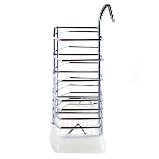 Подставка навесная для ложек и вилок Besser BS-0195 из хромированной стали