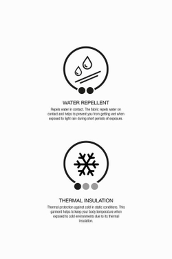 ZARA УДЛИНЕННЫЙ ПУХОВИК WATER REPELLENT С ПЕРОМ И ПУХОМ, СТАЛЬНОЙ СИНИЙ