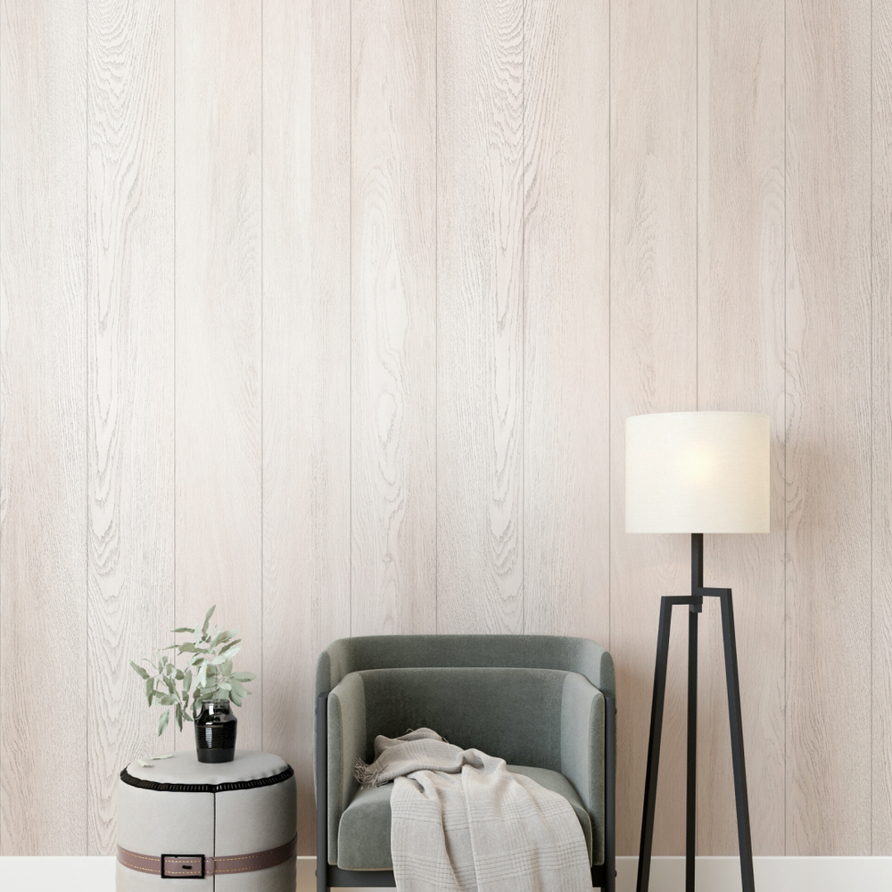 Панель МДФ Classic Stella Light 2700х200х6 Ясень Айвори (упак. 8 шт.)