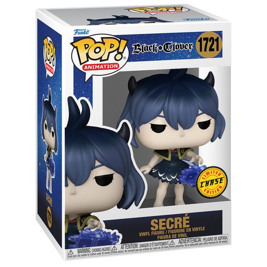 Фигурка Funko POP! Animation Black Clover Secré w/Chase (1721) 80296 / Фигурка Фанко ПОП! по мотивам аниме "Черный клевер", Секре (ЧЕЙЗ)