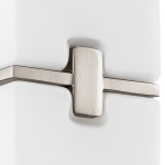 805620 Светильник настенный QUBICA 2х40W E14 НИКЕЛЬ/БЕЛЫЙ