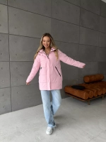 Осенняя куртка с капюшоном