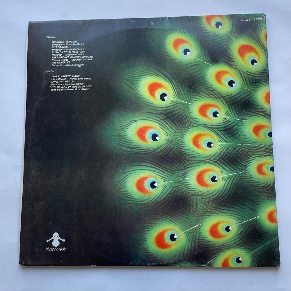 Винтажная виниловая пластинка LP Nazareth Loud N Proud (Англия 1973)