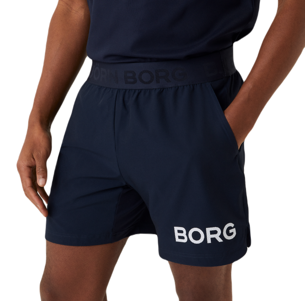 Мужские теннисные шорты Björn Borg Short Shorts - небесный