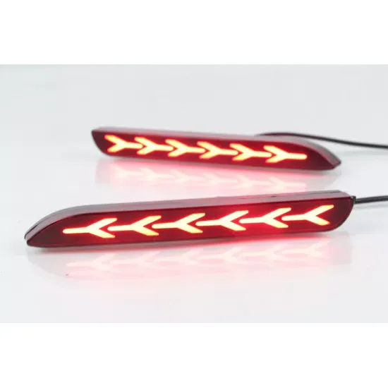 Светодиодные КАТАФОТЫ в задний бампер Тойота Камри 50 V8 type