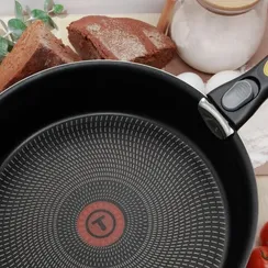 Набор из 3 предметов: сковорода ВОК - d=26, сотейник - d=26, съёмная ручка