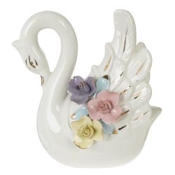 GAEM Набор из 2-х фигурок декоративных "Лебедь", L12 W6 H19 см