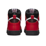 Кроссовки Nike Dunk high Black University Red