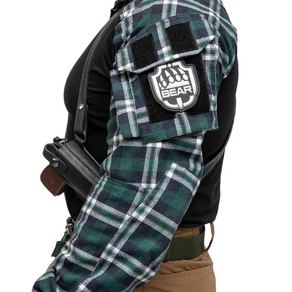 Кобура оперативная к ПМ с з/о на кобуре черная (HS-ОК-24ч) Helios