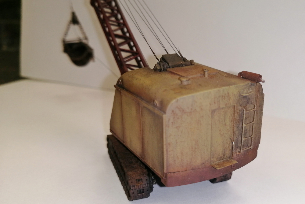Модель 1:87 Экскаватор драглайн ЭО-4111