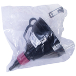 МАСТАК (135-00002) Воронка с гибким сливом, полипропиленовая, 170 х 170 х 235 мм