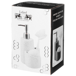 Дозатор для моющего средства с губкой и щеткой, 755-1008