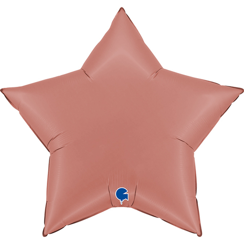 Звезда 36" Розовое Золото, Сатин Gr