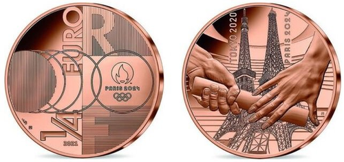 1/4 Евро 2021 Олимпийские игры 2024 Париж Передача Эстафеты UNC Франция