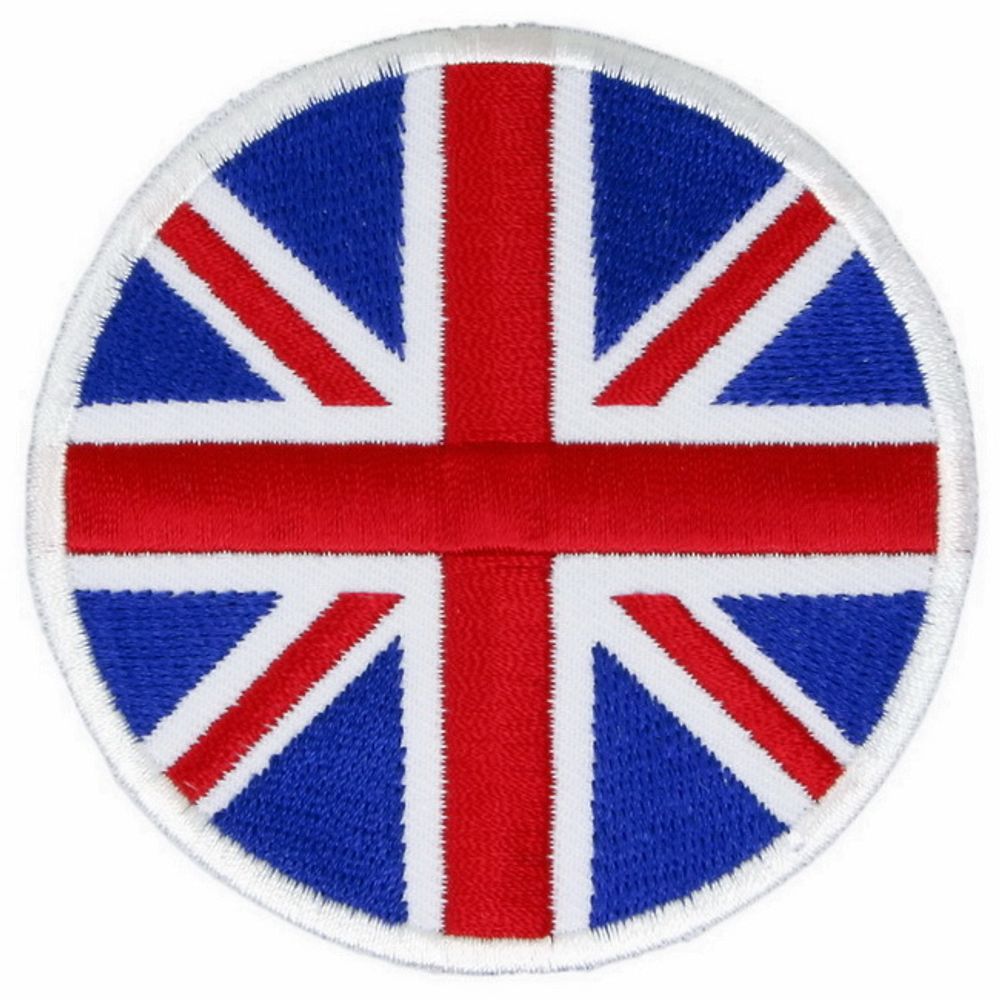 Нашивка Флаг Британский круглая (351)