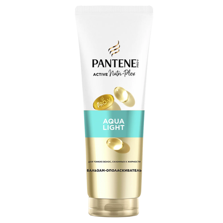 Бальзам-ополаскиватель Pantene Pro-V Active Nutri-Plex Aqua Light 180 мл