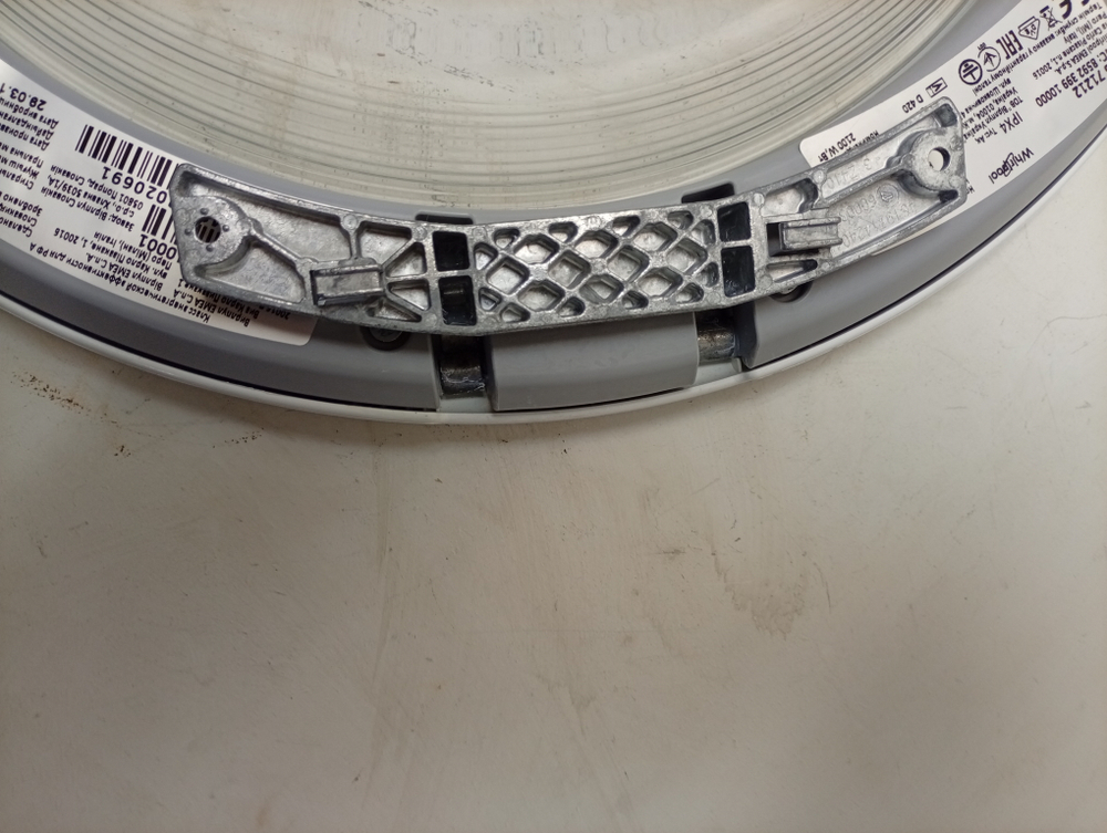 AWS71212 кт20 Люк для стиральной машины Whirlpool 481071423891 б/у