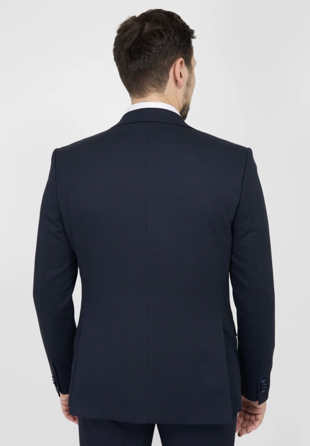 Мужской классический костюм (синий) В94