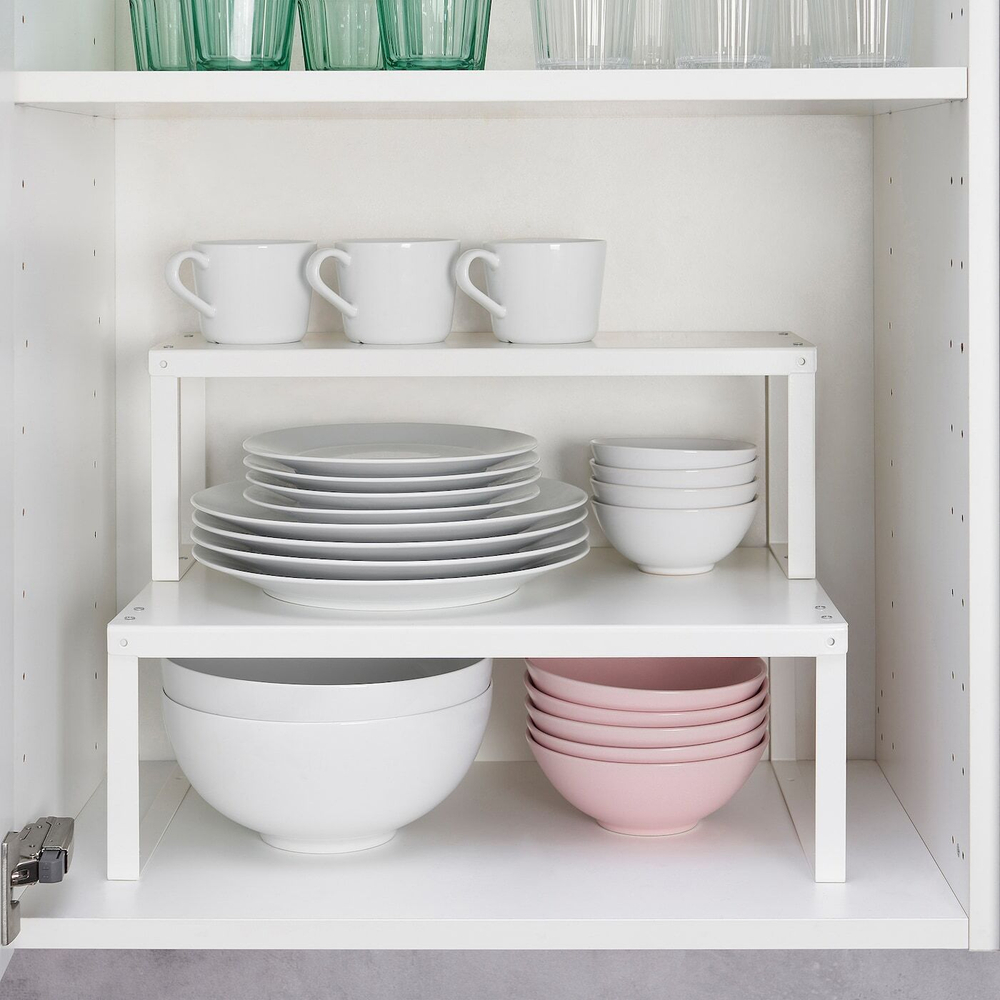 IKEA VARIERA  (ИКЕА ВАРИЕРА)  -  Вставная полка, белая, 46x29x16 см