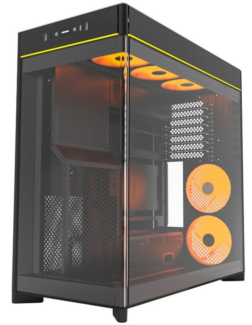 Корпус ATX Montech HS02 PRO BLACK