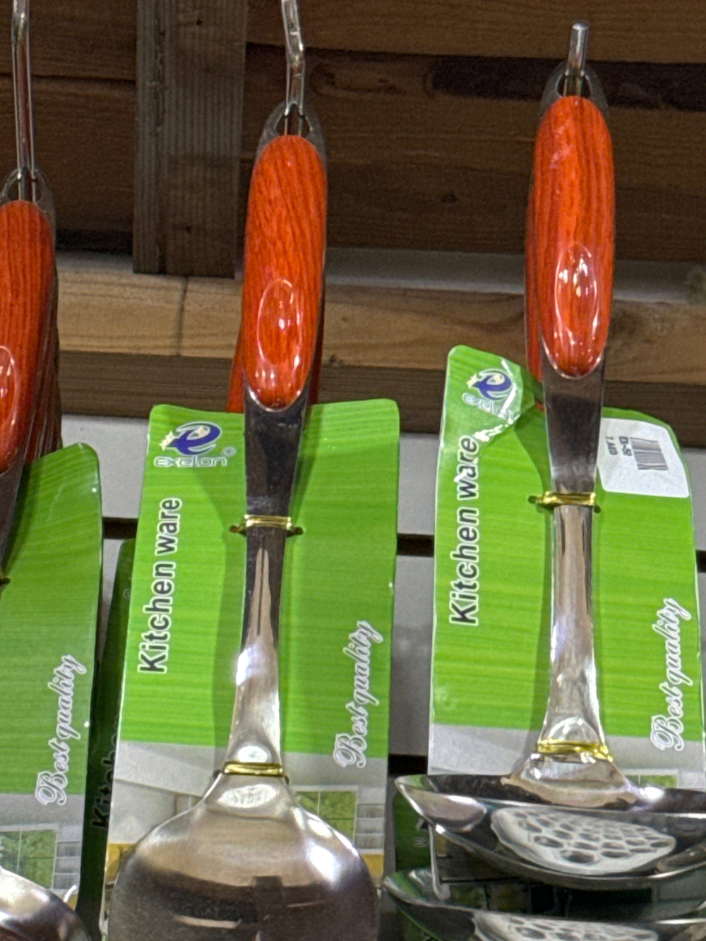 Половник красная ручка