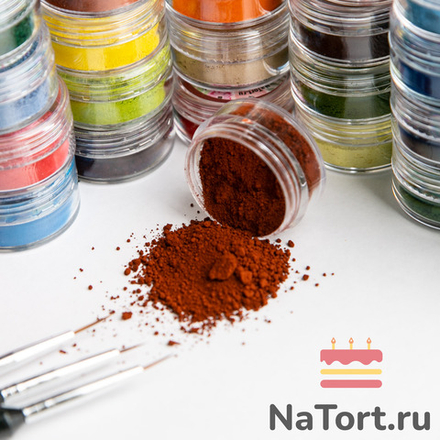 Краситель пыльца цветочная «Шоколад» 4 гр