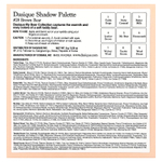 Dasique, палитра теней для век, оттенок 28 Brown Bear, 1 шт.