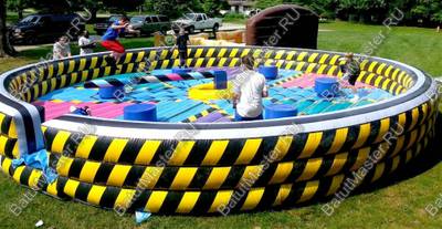Батут для аттракциона "Увернись от палки" (Melt Down) 7*7*1.7