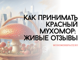 Как принимать мухоморы