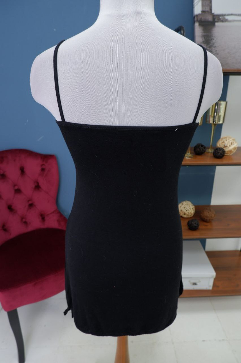 Топ-туника с карманом 42 размер