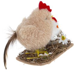 GAEM Фигурка декоративная "Цыплята", L15 W5,5 H9 см, 2в.