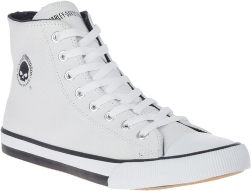 Высокие кеды Baxter Hi-Top Logo Athletic White Harley-Davidson