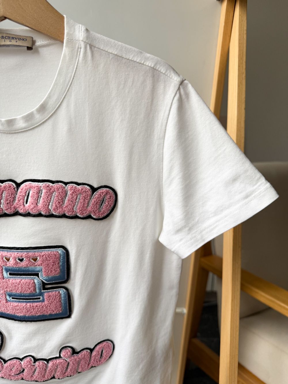 Хлопковая футболка Ermanno Scervino, 128