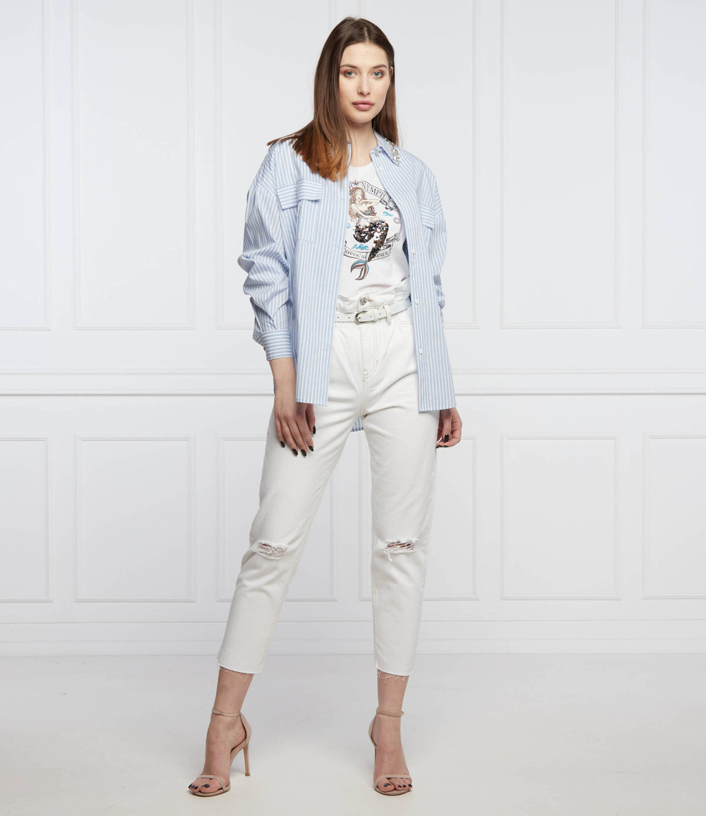 рубашка Liu Jo - голубой(CA2010 T2376)