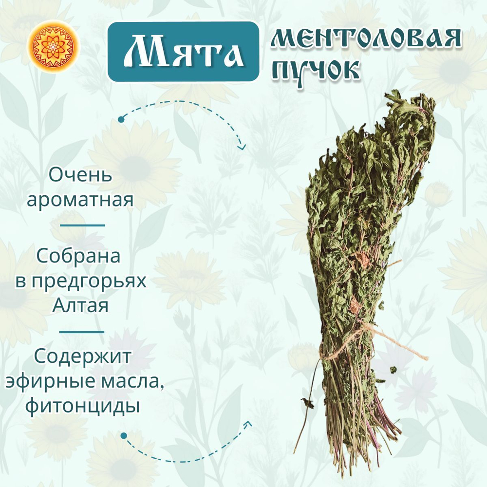 Мята ментоловая пучок.