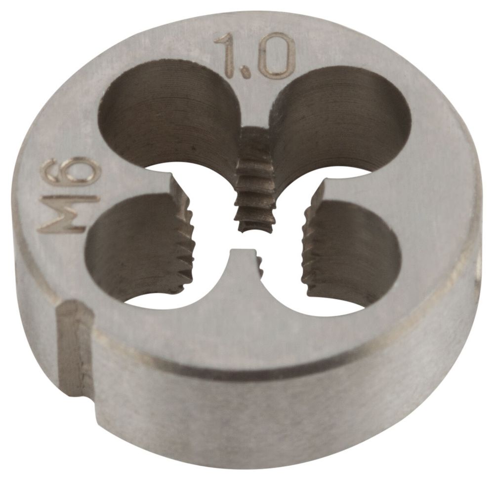 Плашка метрическая, легированная сталь М6х1,0 мм, FIT, 70823