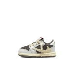 Детские кроссовки Air Jordan 1 Low OG x Travis Scott 'Reverse Mocha' DO5441-162