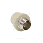 Муфта PP-R комбинированная серая Дн 63х2" НР под ключ VALFEX 10135063Г