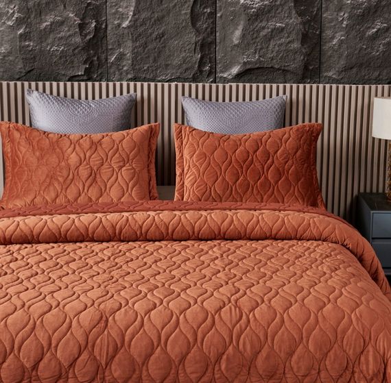 Нобилис (медный) Покрывало 240х260