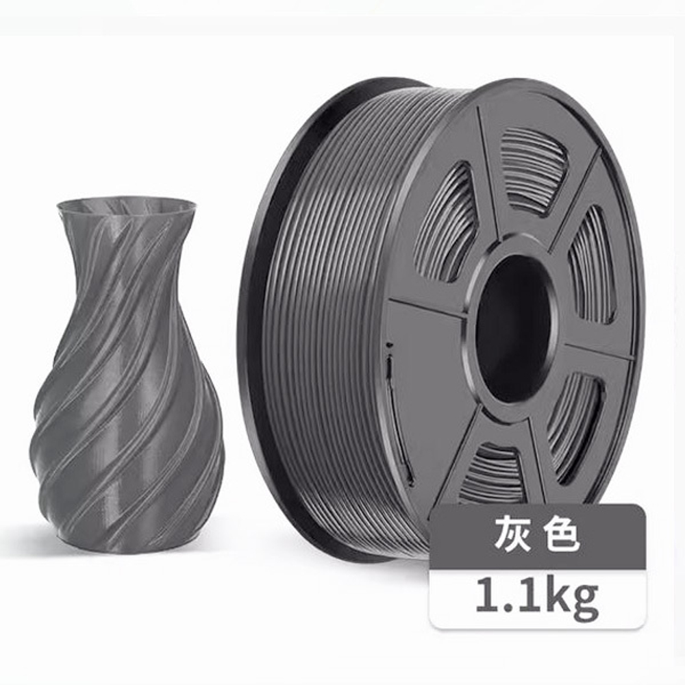 Пластик JAYO - PETG\1.75\1.1кг - Серый