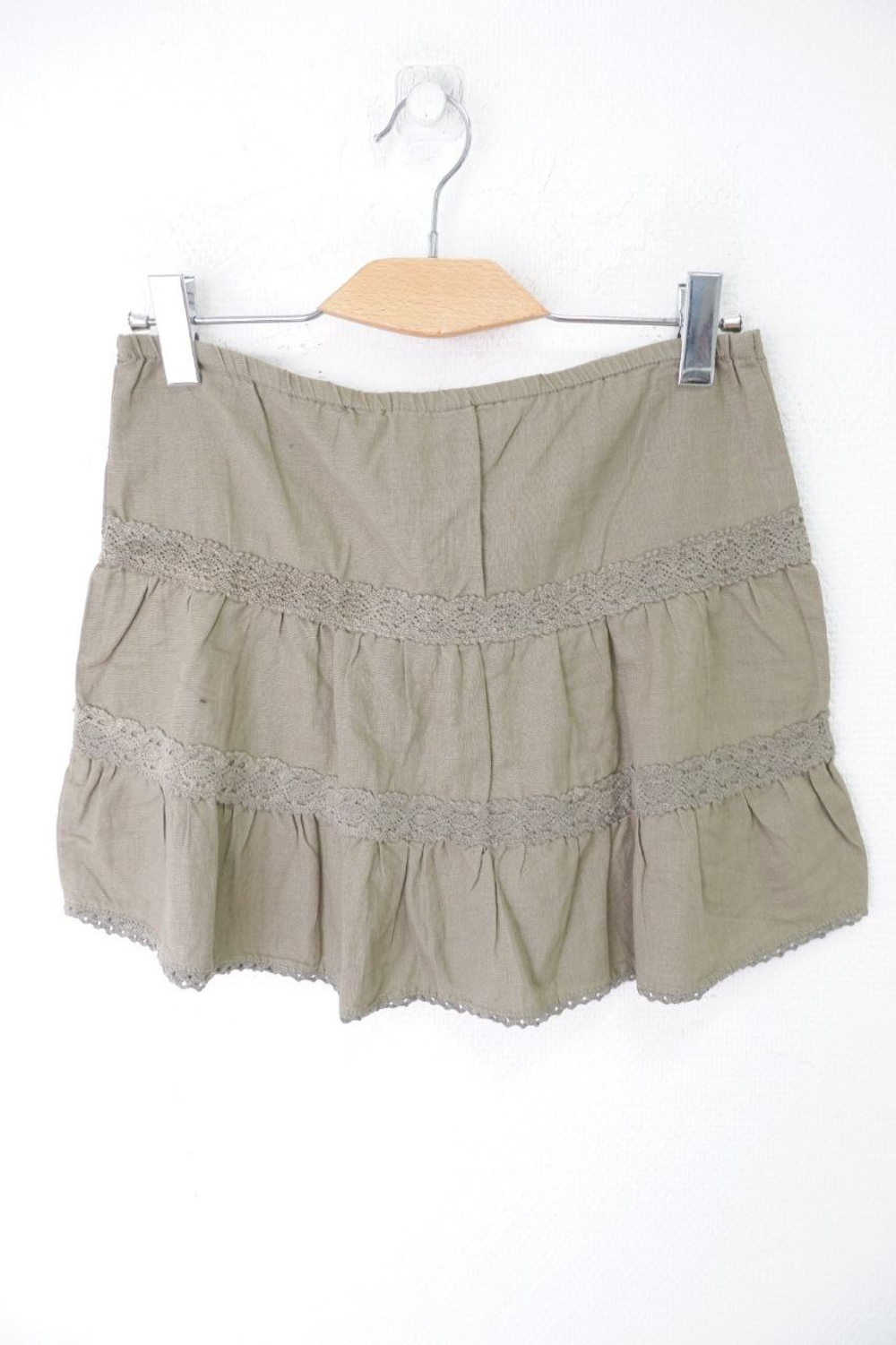 Юбка Garage  из хлопка и льна 48 размер