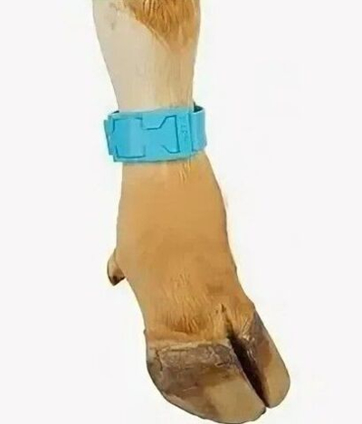 Ножные ленты Банды КРС синие, 10 шт