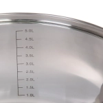 Кастрюля из нержавеющей стали MONICA 6,1л, индукция, DH14-24