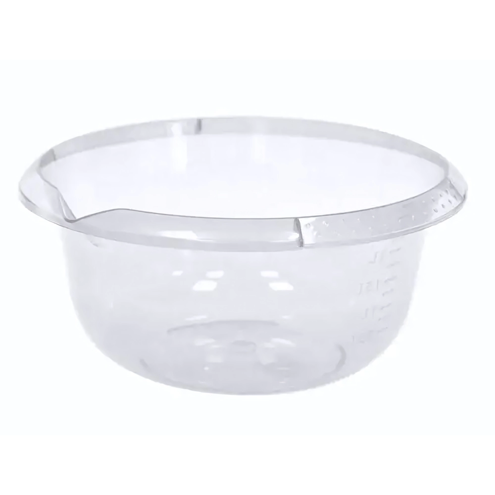 Миска с мерным делением 3л (прозрачный)