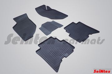 Резиновые коврики в салон Great Wall Hover H5 (2010-2017) "Сетка"