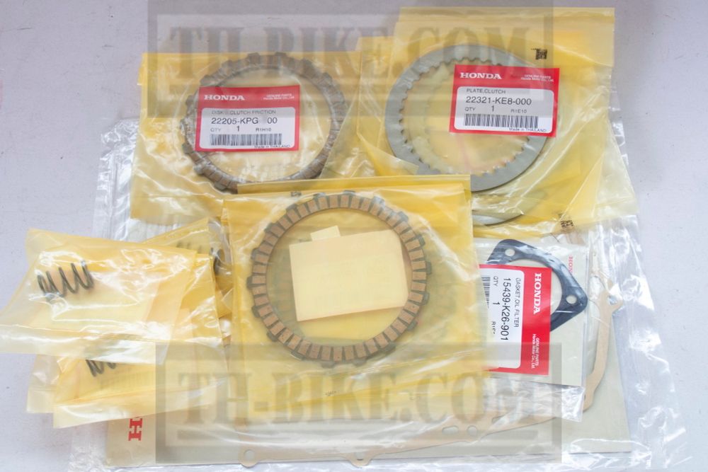 Clutch set MSX, Monkey125 (Z125). Honda MSX125/GROM/Monkey. OEM 2017-2018-2019-2020-2021