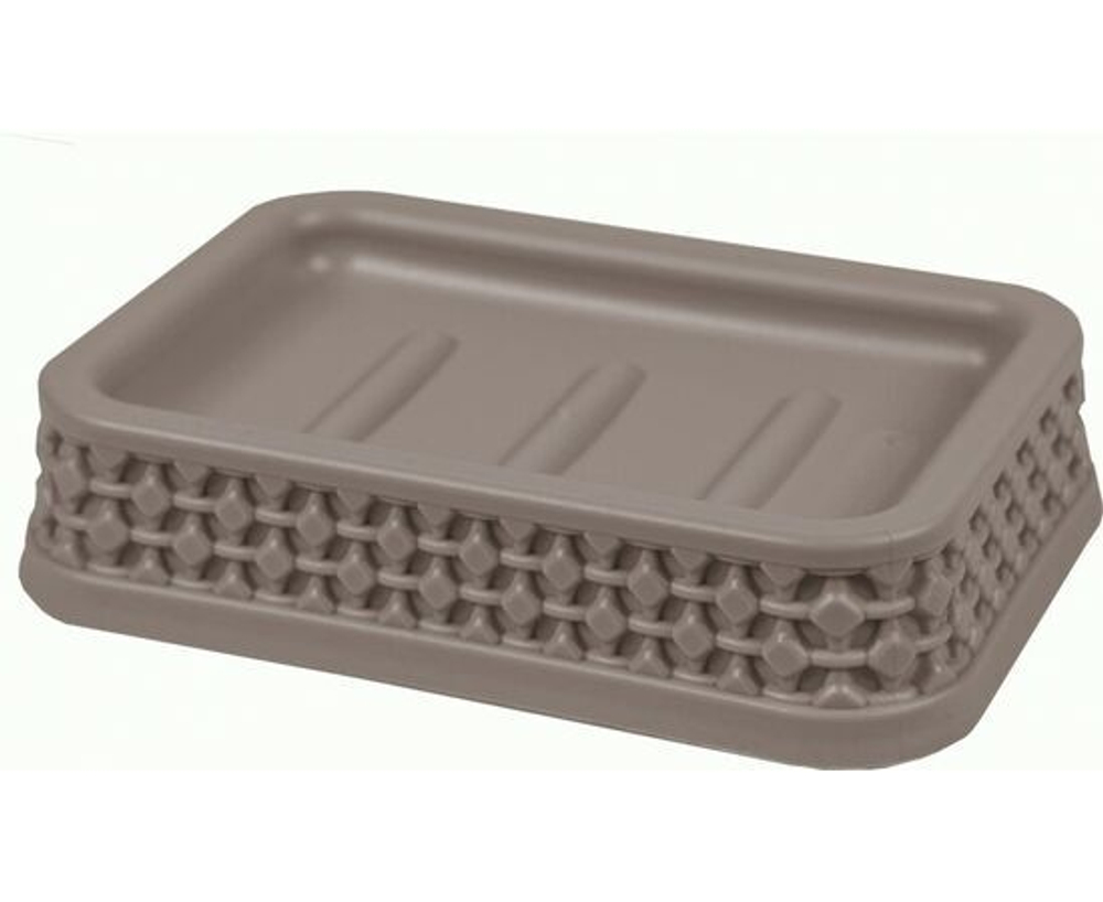 Дозатор для жидкого мыла Plast Team Oslo пластик 300 мл шоколадный мокко