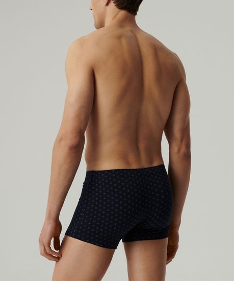 Трусы мужские боксеры (3шт), Atlantic 3MH-206, хлопок, темно-синий + голубой + темно-голубой